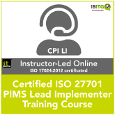 ISO 27701 PIMS Lead Implementer Training Course