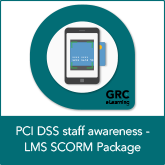 PCI DSS Staff Awareness Course – LMS SCORM Package