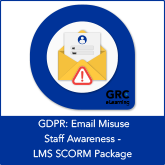 GDPR: Email Misuse Staff Awareness Course – LMS SCORM Package 
